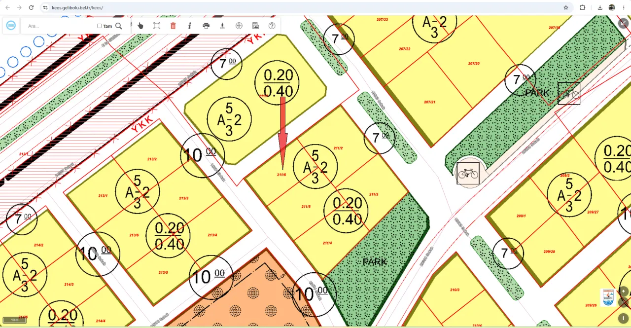 GELİBOLU SÜTLÜCEDE KÖPRÜ VE DENİZ MANZARALI 500m2 ARSA - görsel 12