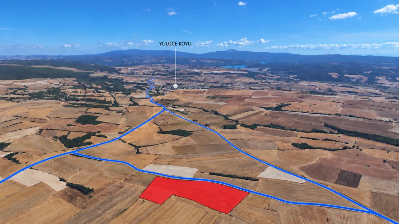 ÇANAKKALE GELİBOLU YÜLÜCE'DE 24,121m2 MÜSTAKİL TAPULU TARLA - görsel 12