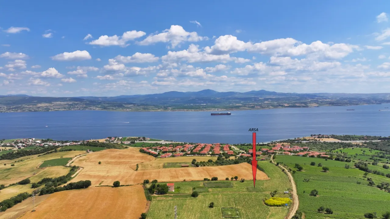 ÇANAKKALE GELİBOLU BURHANLI'DA 296m2 BOĞAZ MANZARALI ARSA - görsel 18