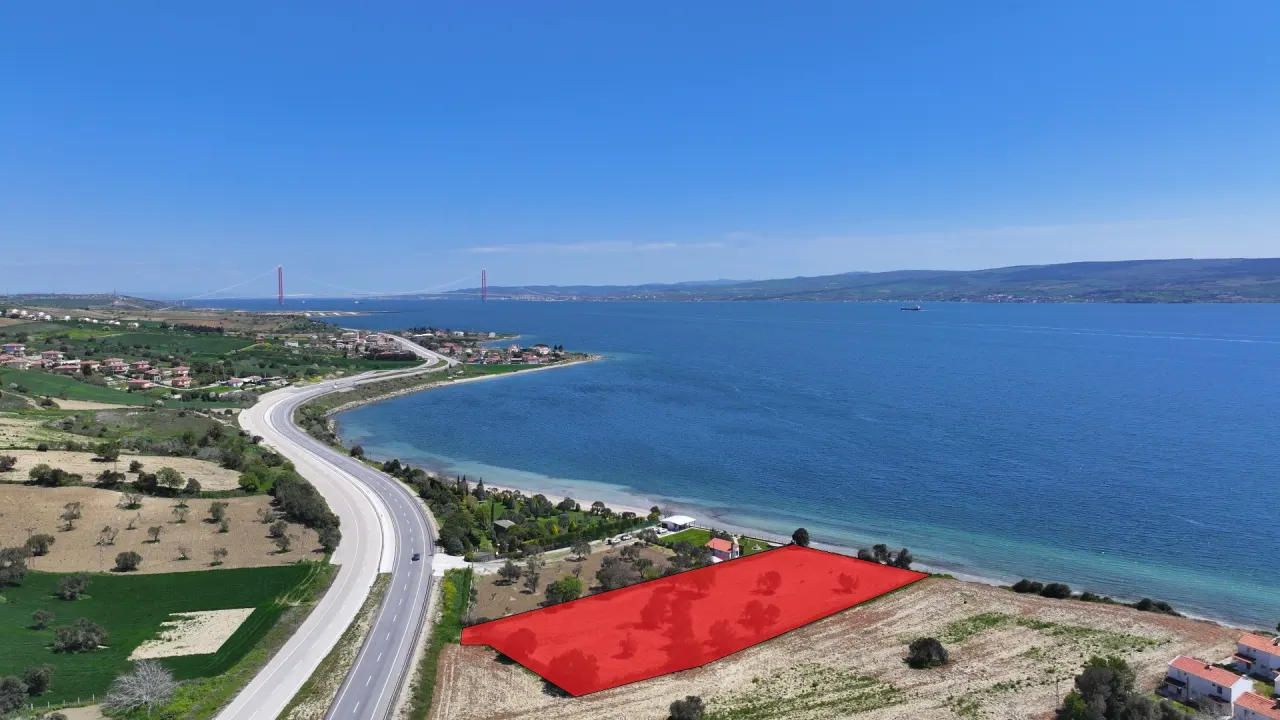 GELİBOLU BURHANLI’DA EŞSİZ LOKASYONDA SATILIK İMARLI TARLA - görsel 8