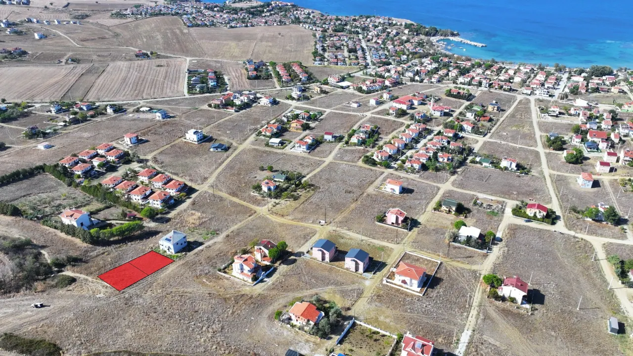 ÇANAKKALE GELİBOLU GÜNEYLİ'DE DENİZ MANZARALI 700m2 ARSA - görsel 12