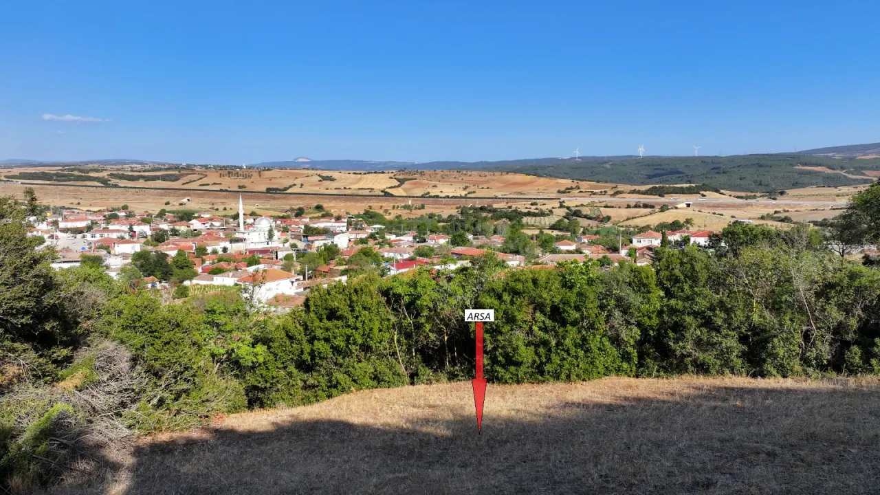 ÇANAKKALE GELİBOLU YÜLÜCE'DE 704m2 MÜSTAKİL TAPULU İMARLI ARSA - görsel 3