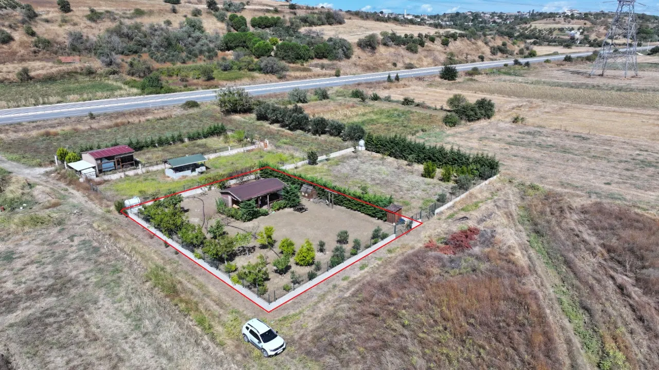 ÇANAKKALE GELİBOLU SÜTLÜCE 875m2 KÖPRÜ VE DENİZ MANZARALI ARSA - görsel 5