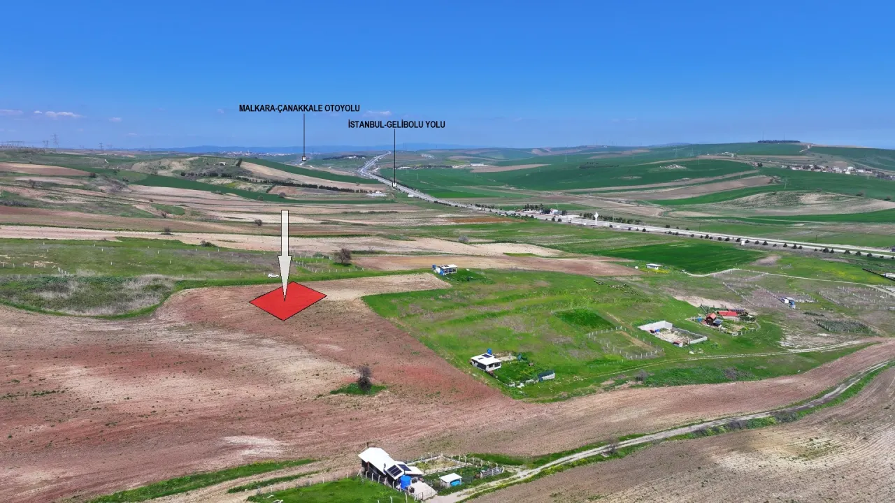 GELİBOLU YAZICIZADE MAHALLESİNDE İNŞAAT İZİNLİ 402m2 ARSA - görsel 7