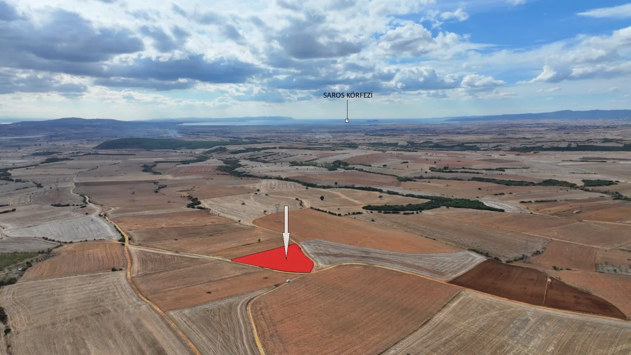 ÇANAKKALE GELİBOLU YÜLÜCE'DE MÜSTAKİL TAPULU KÖYE YAKIN 5,358m2 TARLA - görsel 8