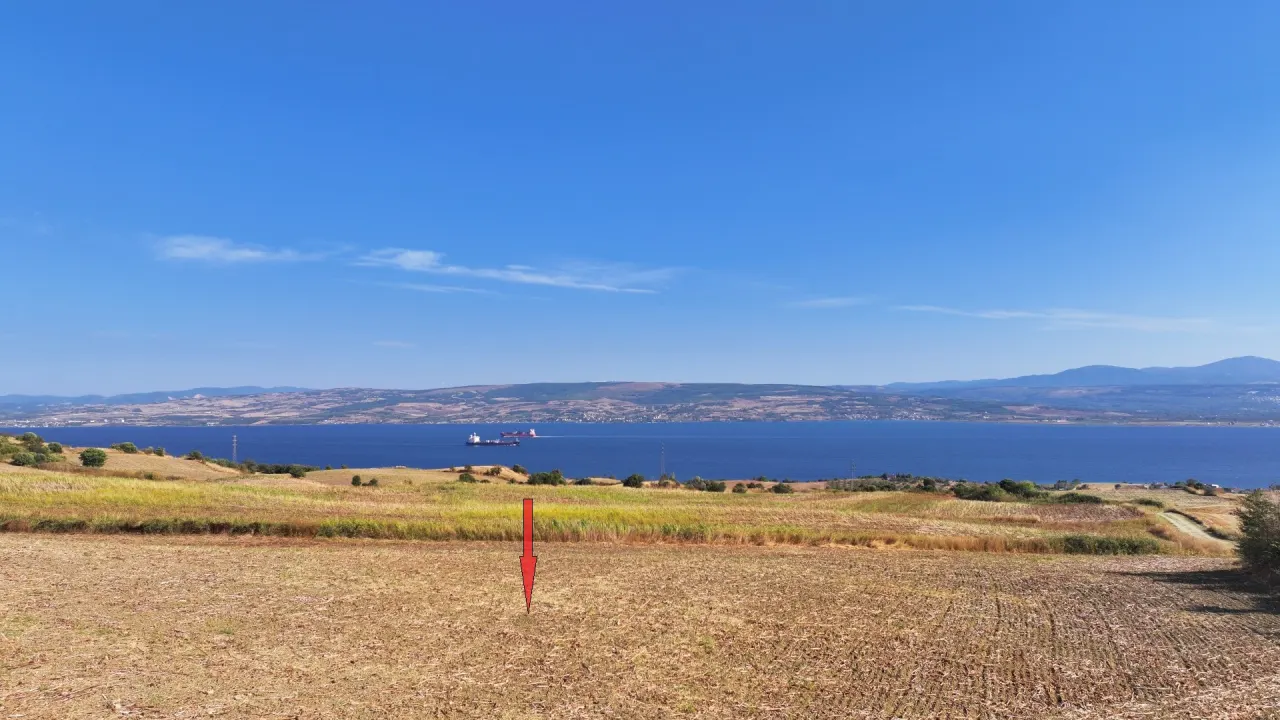 ÇANAKKALE GELİBOLU BURHANLI'DA 11,492m2 DENİZ MANZARALI TARLA - görsel 19