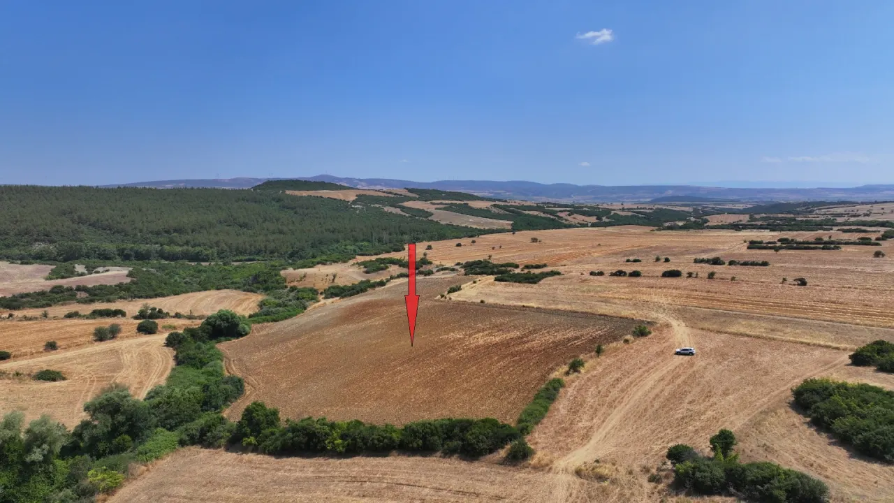 ÇANAKKALE GELİBOLU BAYRAMİÇ KÖYÜ'NDE 10.382 m² MÜSTAKİL TAPULU TARLA - görsel 4