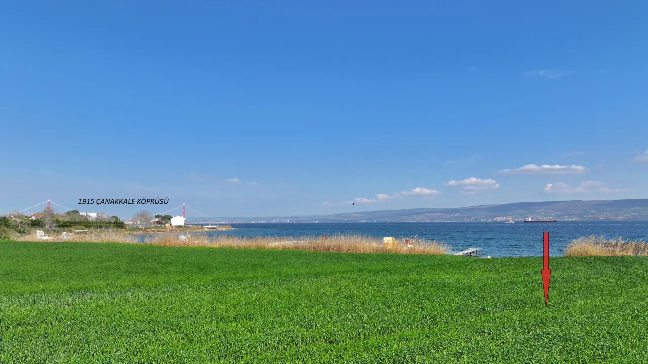 GELİBOLU BURHANLIDA KÖPRÜ MANZARALI SIFIR DENİZ 3.788m2 ARAZİ - görsel 33