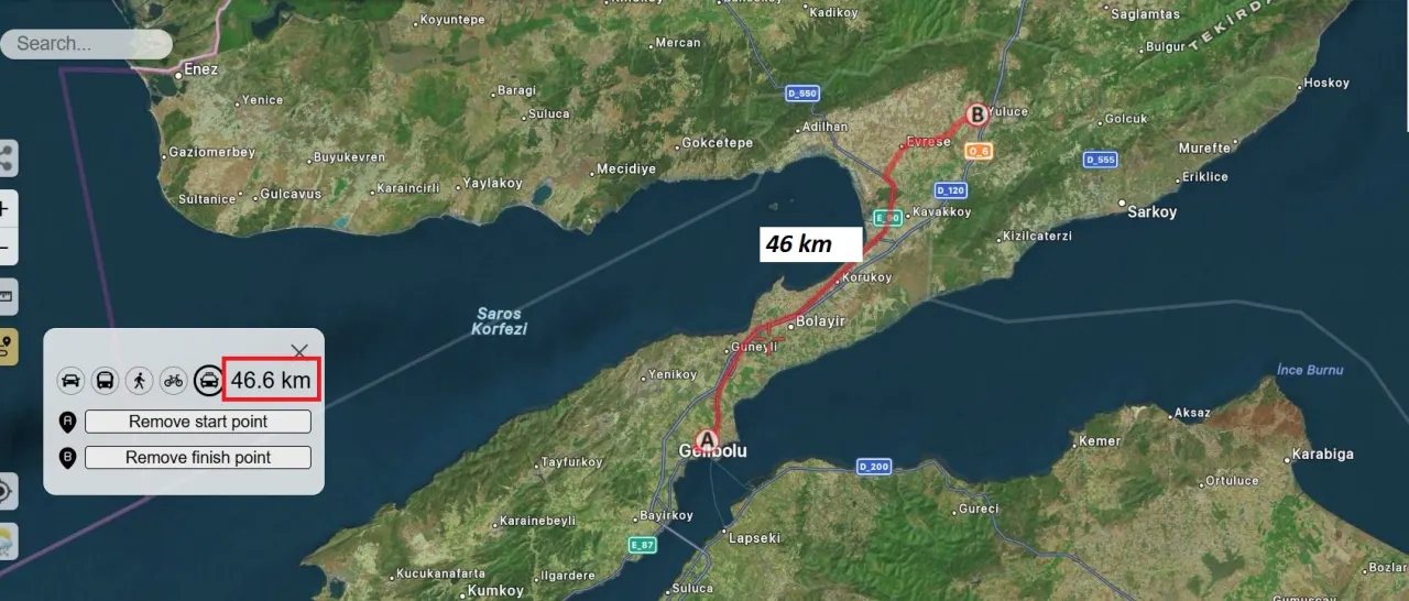 GELİBOLU YÜLÜCE'DE %40 İNŞAAT İZİNLİ 376m2 MÜSTAKİL TAPULU ARSA - görsel 16