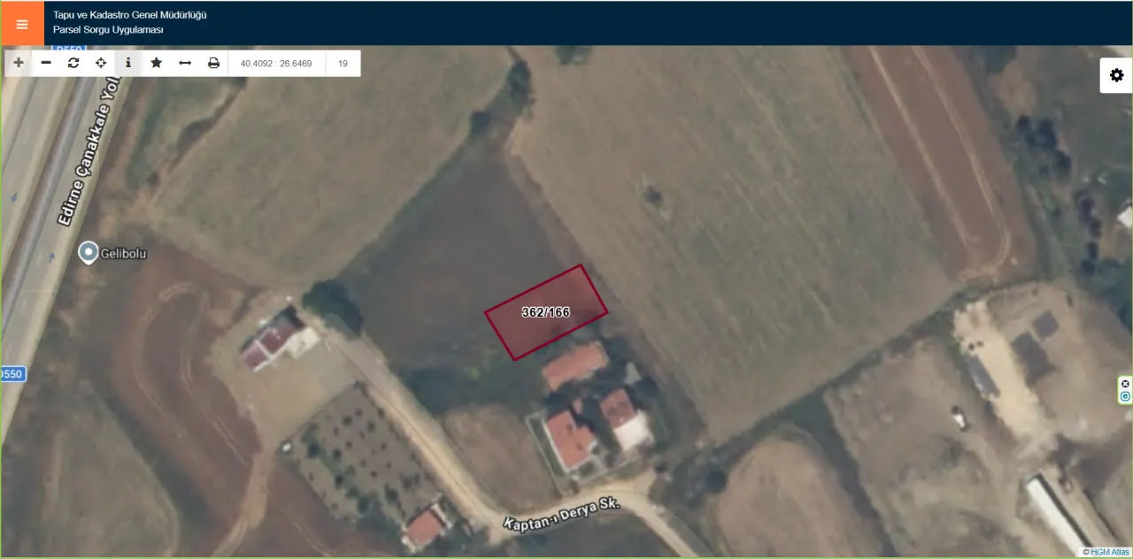 Çanakkale Gelibolu Alaeddin Mahallesinde 380 M² İmarlı Arsa - görsel 18