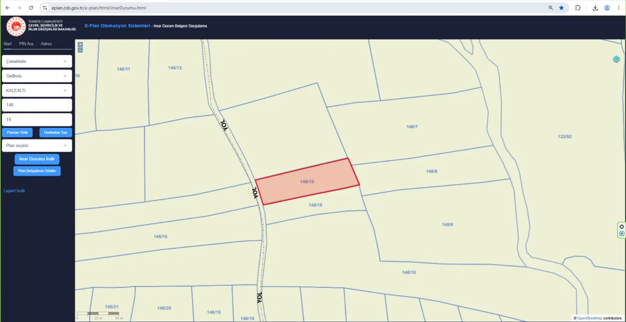ÇANAKKALE GELİBOLU KALEALTINDA DENİZ MANZARALI 3,800m2 TARLA - görsel 29