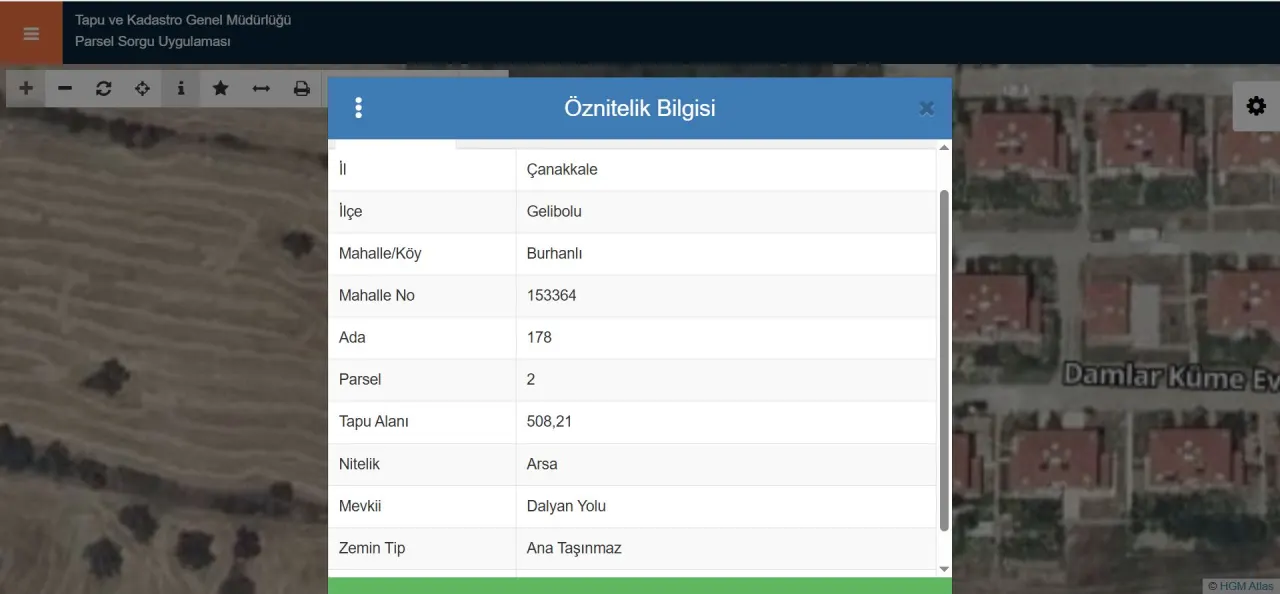 ÇANAKKALE GELİBOLU BURHANLI'DA BOĞAZ MANZARALI 508m2 ARSA - görsel 24