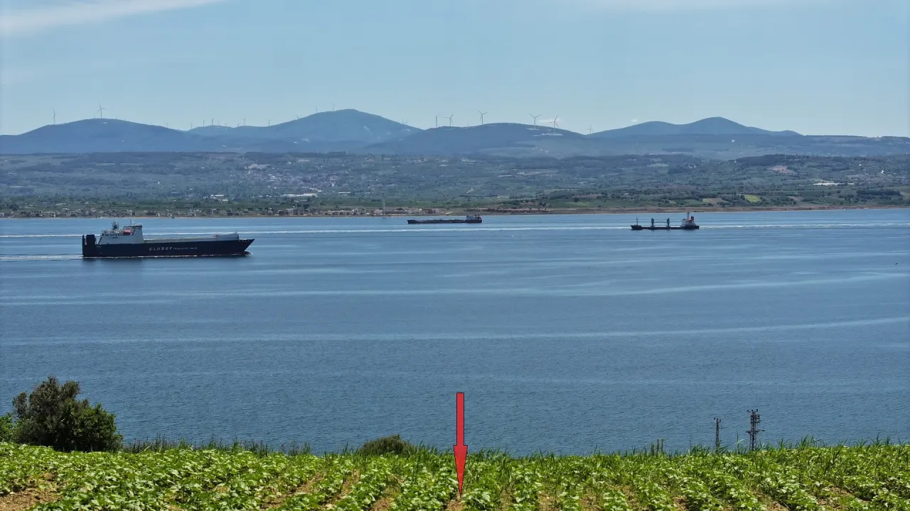 ÇANAKKALE GELİBOLU BURHANLI'DA BOĞAZ MANZARALI 8,062m2 TARLA - görsel 16