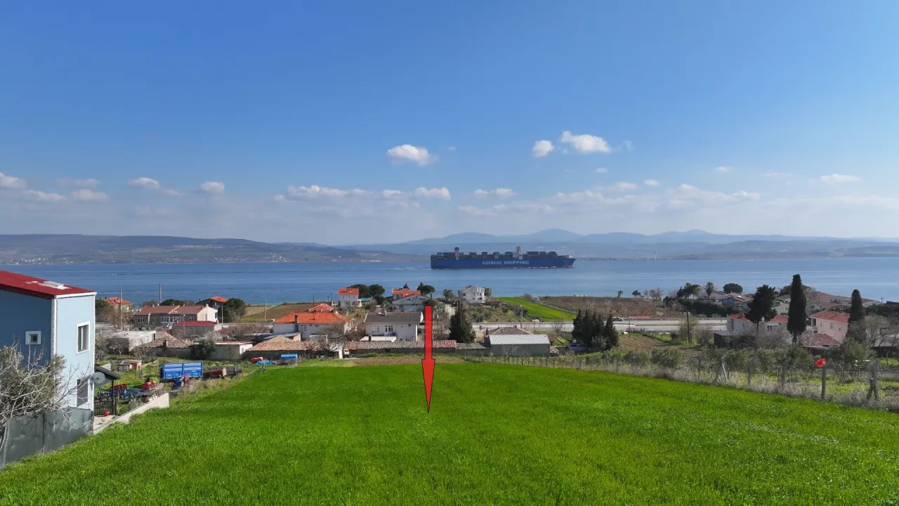 GELİBOLU BURHANLI'DA BOĞAZ VE KÖPRÜ MANZARALI 3,506m2 TARLA - görsel 26