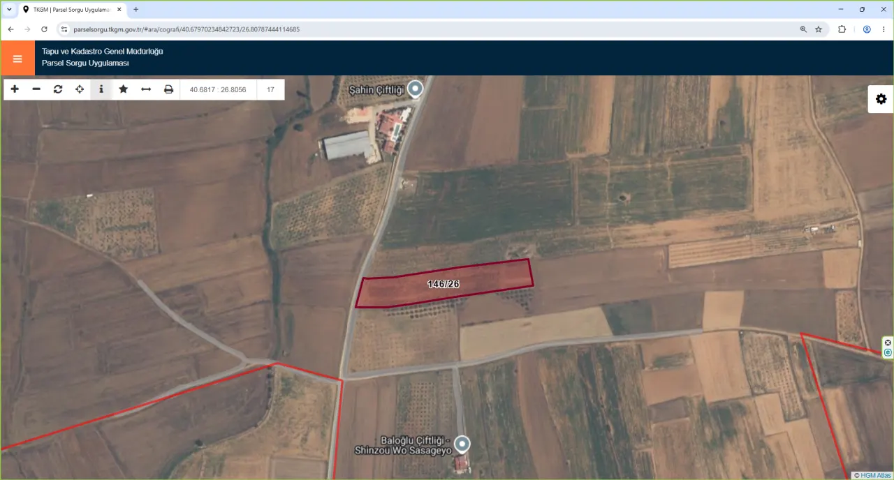 GELİBOLU KALEALTI KÖYÜNDE DENİZ MANZARALI 8,266m2 TARLA - görsel 26