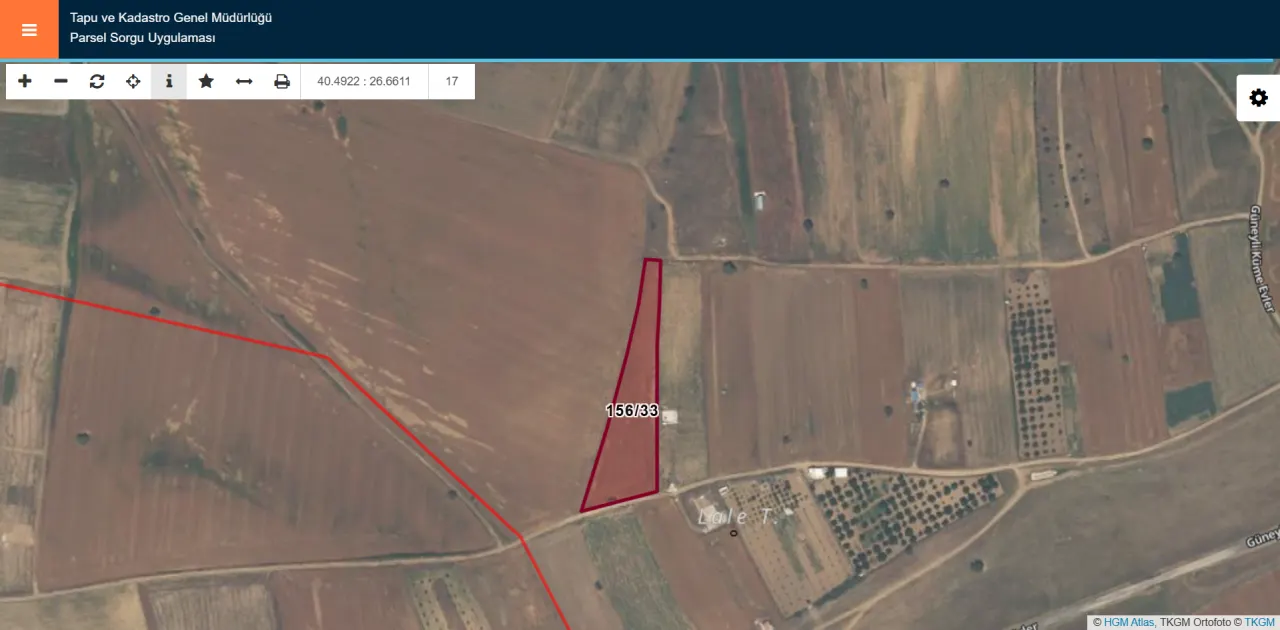 GELİBOLU GÜNEYLİ'DE SAROZ DENİZİ MANZARALI 5,806m2 TARLA - görsel 6