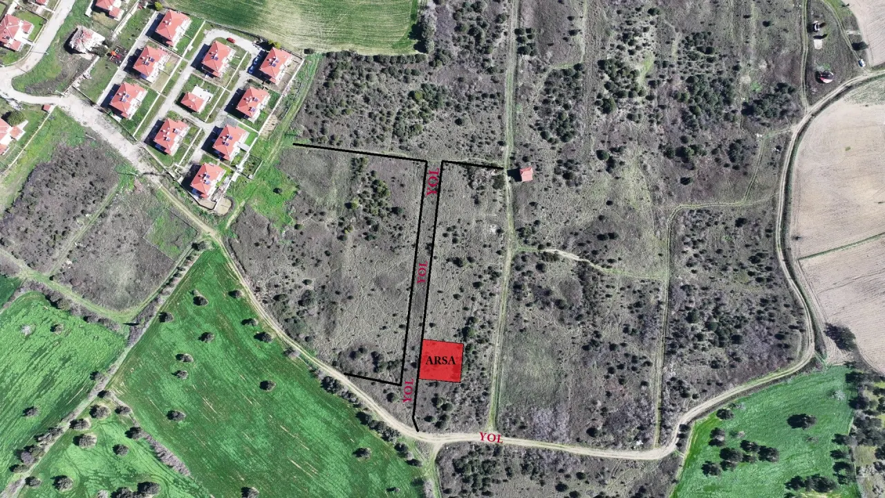ÇANAKKALE GELİBOLU BURHANLI'DA BOĞAZ MANZARALI 474m2 ARSA - görsel 23