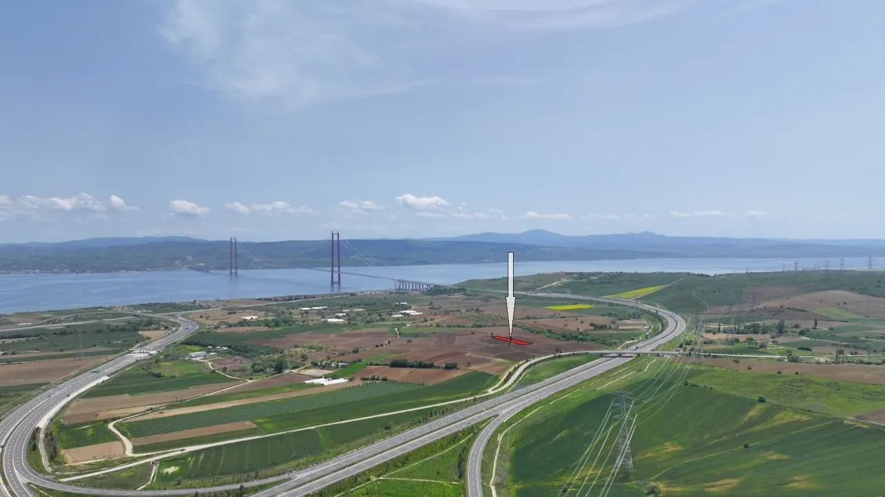 GELİBOLU SÜTLÜCEDE 3,124m2 KÖPRÜ MANZARALI YATIRIM FIRSATI - görsel 11