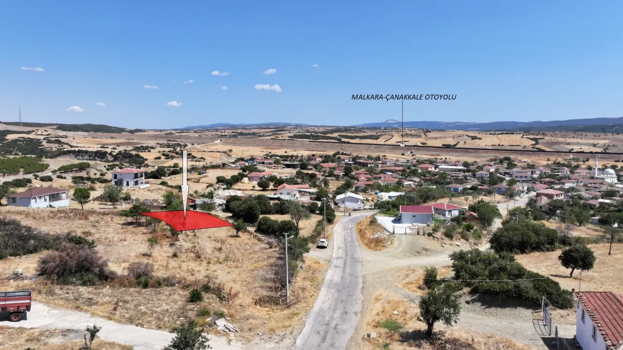 GELİBOLU YÜLÜCE'DE %40 İNŞAAT İZİNLİ 376m2 MÜSTAKİL TAPULU ARSA - görsel 6