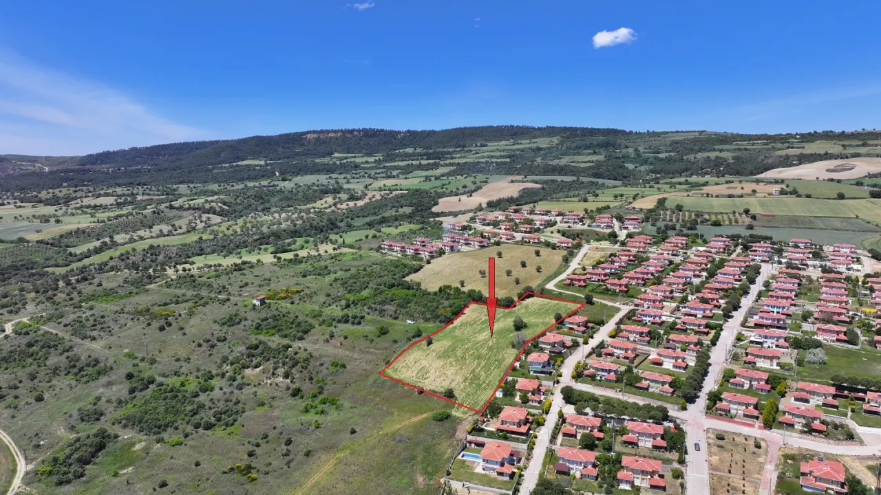 ÇANAKKALE GELİBOLU BURHANLI'DA BOĞAZ MANZARALI 8,062m2 TARLA - görsel 20