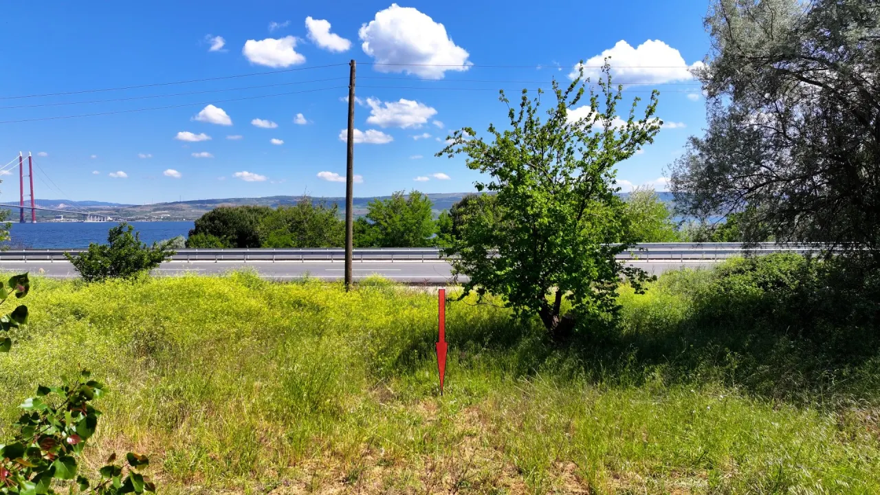 GELİBOLU SÜTLÜCE'DE KÖPRÜ VE BOĞAZ MANZARALI 1,070m2 ARAZİ - görsel 8