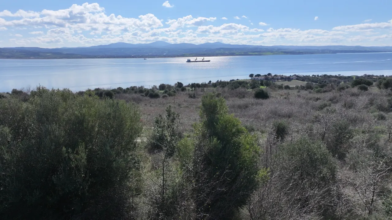 ÇANAKKALE GELİBOLU BURHANLI'DA BOĞAZ MANZARALI 474m2 ARSA - görsel 11