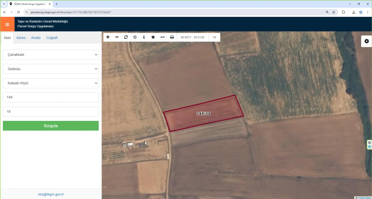 ÇANAKKALE GELİBOLU KALEALTINDA DENİZ MANZARALI 3,800m2 TARLA - görsel 30