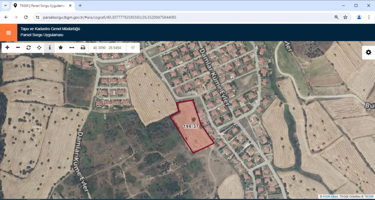 ÇANAKKALE GELİBOLU BURHANLI'DA BOĞAZ MANZARALI 8,062m2 TARLA - görsel 7