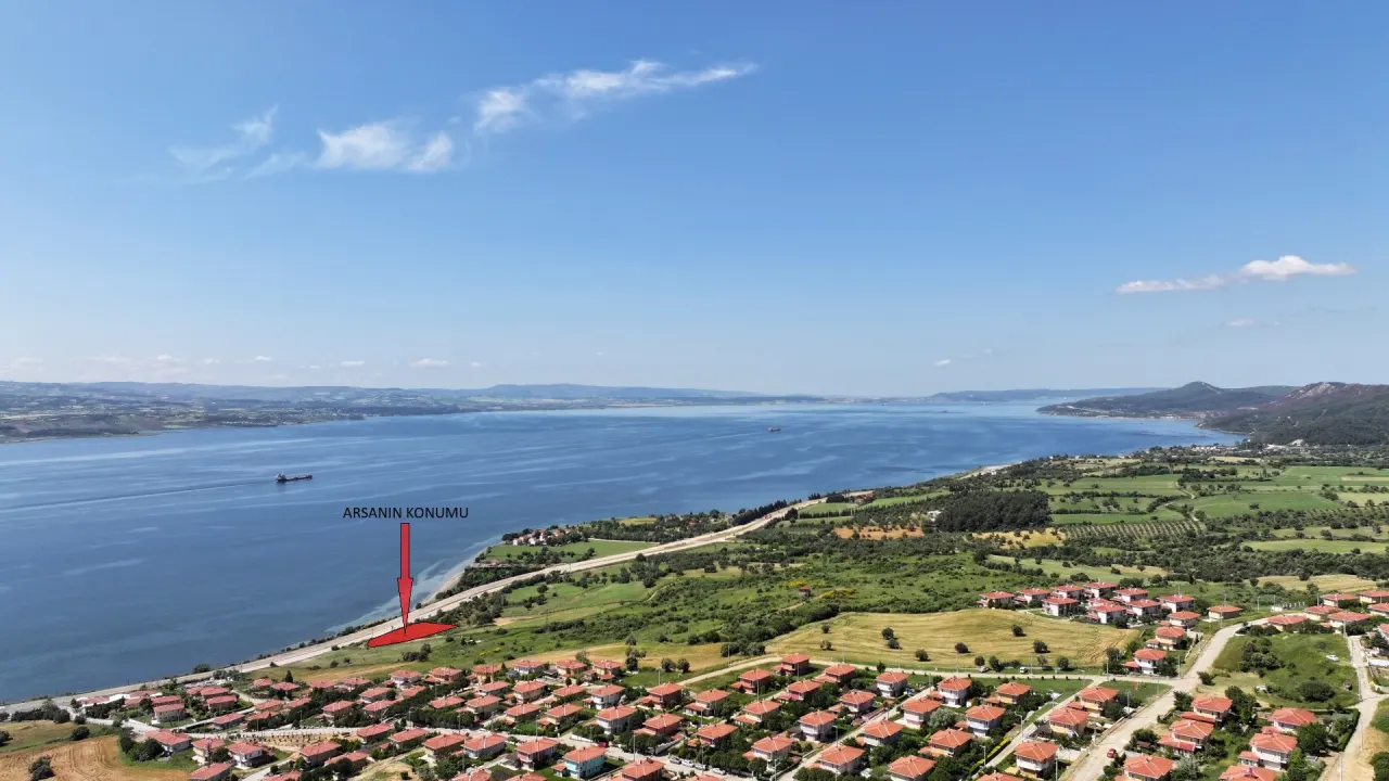 ÇANAKKALE GELİBOLU BURHANLI'DA DENİZ MANZARALI 4,408m2 ARSA - görsel 10
