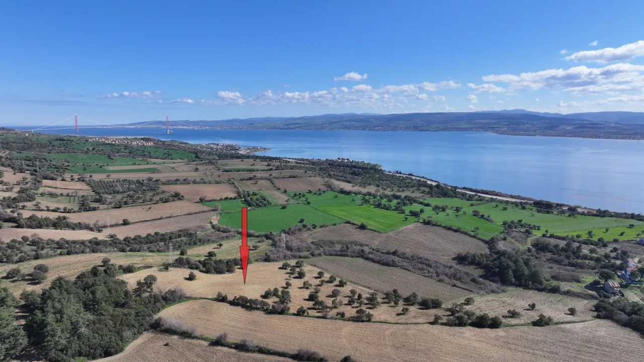 GELİBOLU BURHANLIDA DENİZ VE DOĞA MANZARALI 20,573m2 TARLA - görsel 15