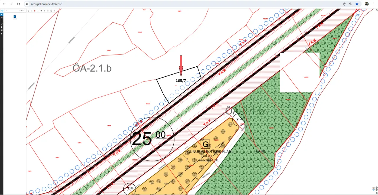 GELİBOLU SÜTLÜCE'DE KÖPRÜ VE BOĞAZ MANZARALI 1,070m2 ARAZİ - görsel 4