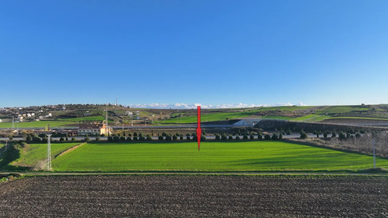 ÇANAKKALE GELİBOLU BOLAYIRDA ANAYOLA CEPHE 14,125m2 TARLA - görsel 15