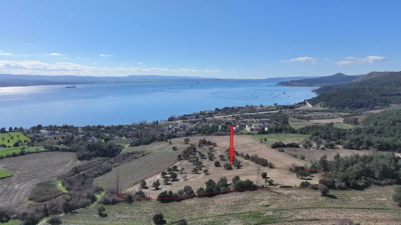 GELİBOLU BURHANLIDA DENİZ VE DOĞA MANZARALI 20,573m2 TARLA - görsel 12