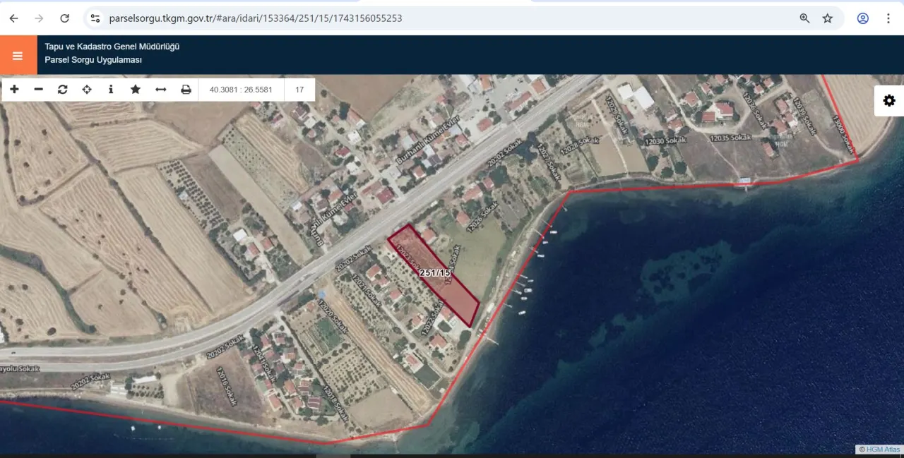 GELİBOLU BURHANLIDA KÖPRÜ MANZARALI SIFIR DENİZ 3.788m2 ARAZİ - görsel 31