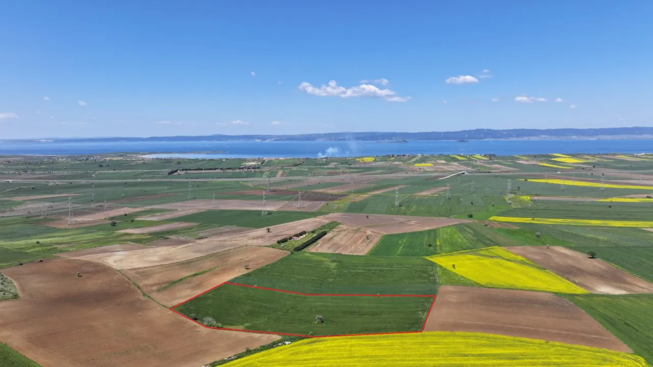 ÇANAKKALE GELİBOLU DEMİRTEPE'DE 14,223m2 MÜSTAKİL TAPULU TARLA - görsel 7