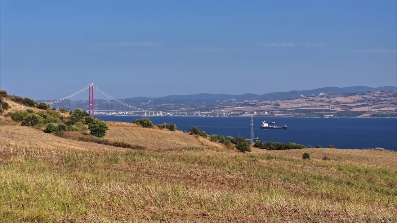 ÇANAKKALE GELİBOLU BURHANLI'DA 11,492m2 DENİZ MANZARALI TARLA - görsel 15