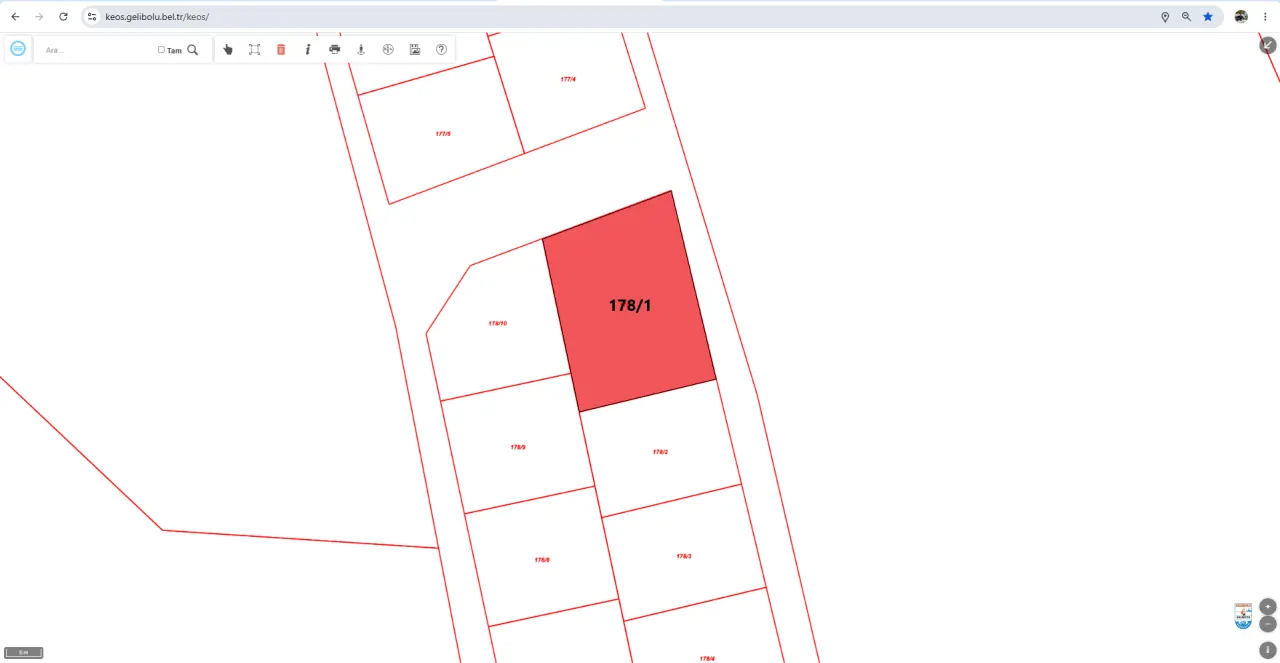 ÇANAKKALE GELİBOLU OCAKLIDA 502m2 MÜSTAKİL TAPULU ARSA - görsel 9