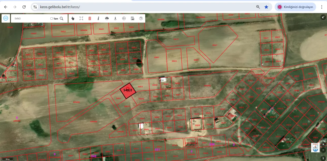GELİBOLU YAZICIZADE MAHALLESİNDE İNŞAAT İZİNLİ 402m2 ARSA - görsel 19