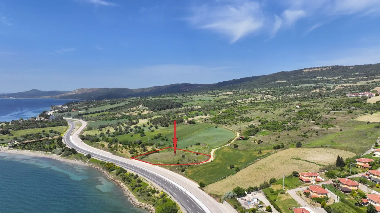 ÇANAKKALE GELİBOLU BURHANLI'DA DENİZ MANZARALI 4,408m2 ARSA - görsel 13