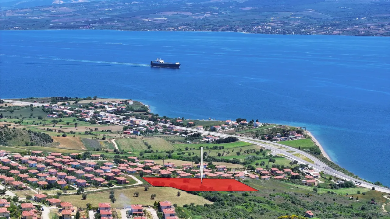 ÇANAKKALE GELİBOLU BURHANLI'DA BOĞAZ MANZARALI 8,062m2 TARLA - görsel 22
