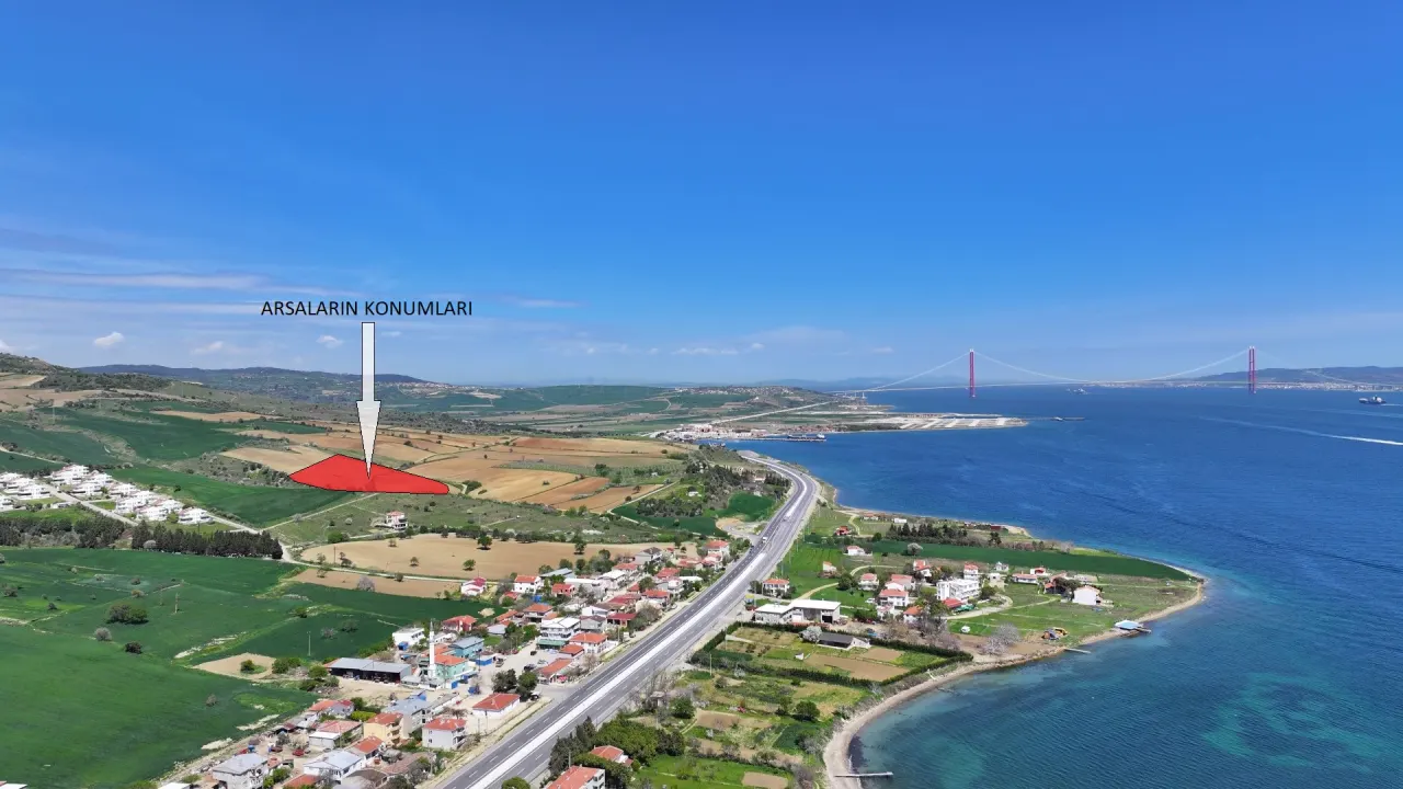 GELİBOLU SÜTLÜCE'DE 256m² ARSA PAYLI KAT İRTİFAKLI ARSALAR - görsel 4