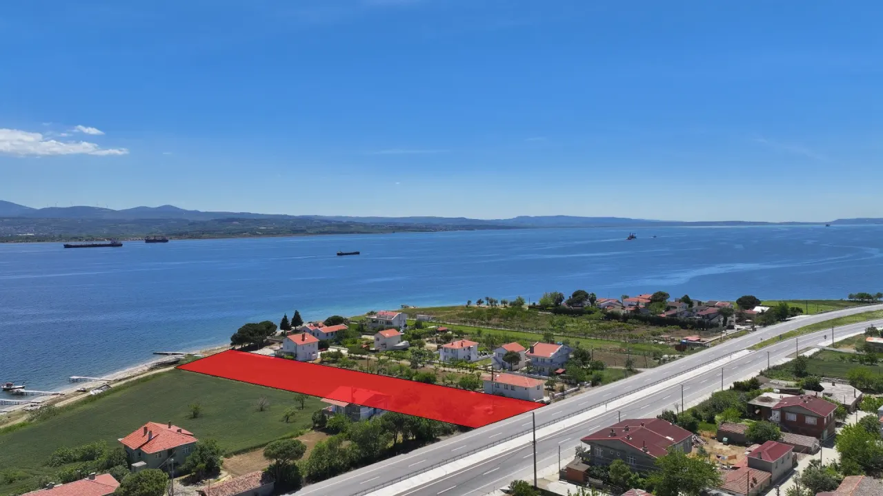 GELİBOLU BURHANLIDA KÖPRÜ MANZARALI SIFIR DENİZ 3.788m2 ARAZİ - görsel 14