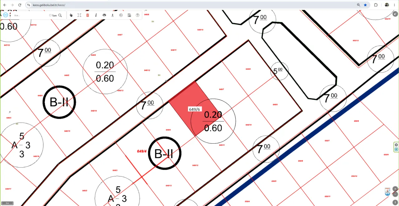 GELİBOLU BOLAYIRDA MÜSTAKİL TAPULU DENİZ MANZARALI 299m2 ARSA - görsel 24