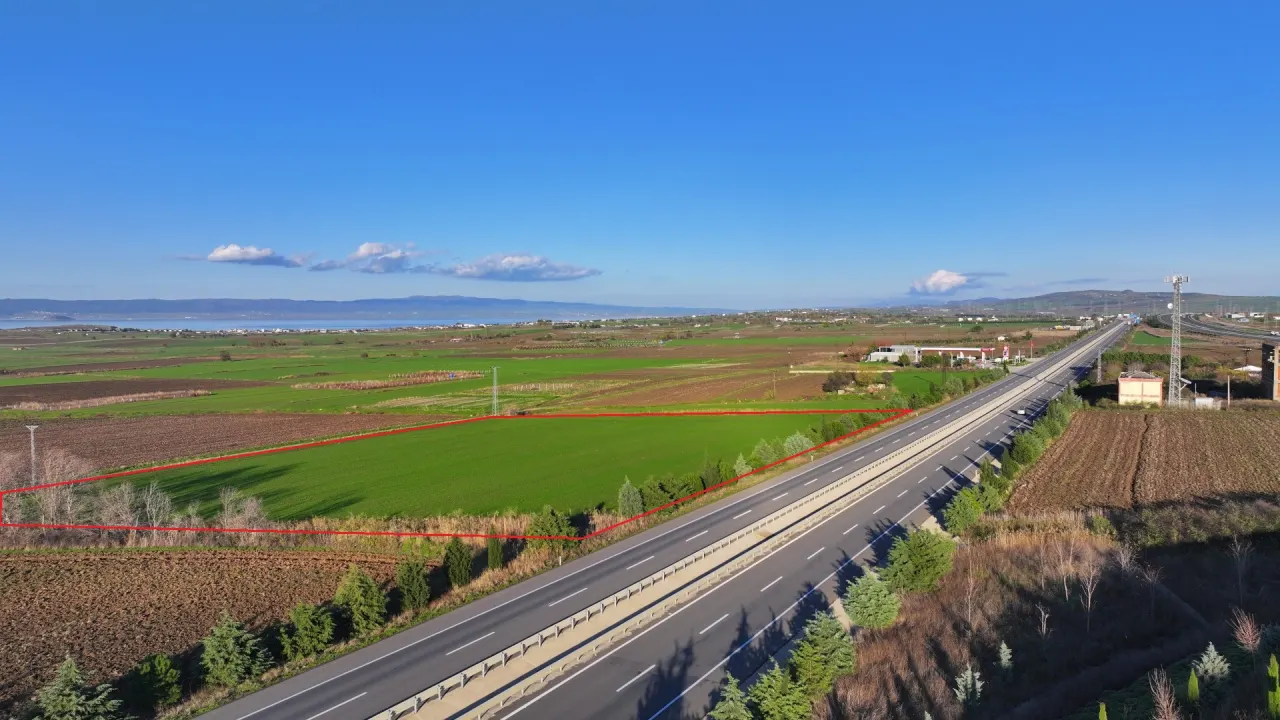 ÇANAKKALE GELİBOLU BOLAYIRDA ANAYOLA CEPHE 14,125m2 TARLA - görsel 21