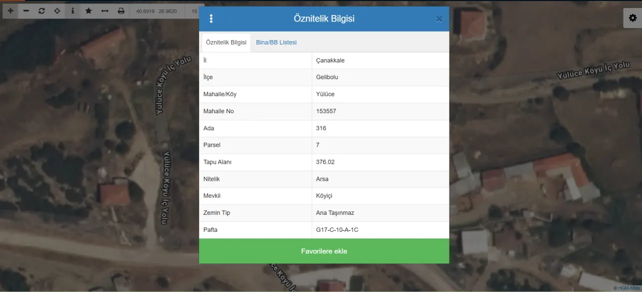 GELİBOLU YÜLÜCE'DE %40 İNŞAAT İZİNLİ 376m2 MÜSTAKİL TAPULU ARSA - görsel 15