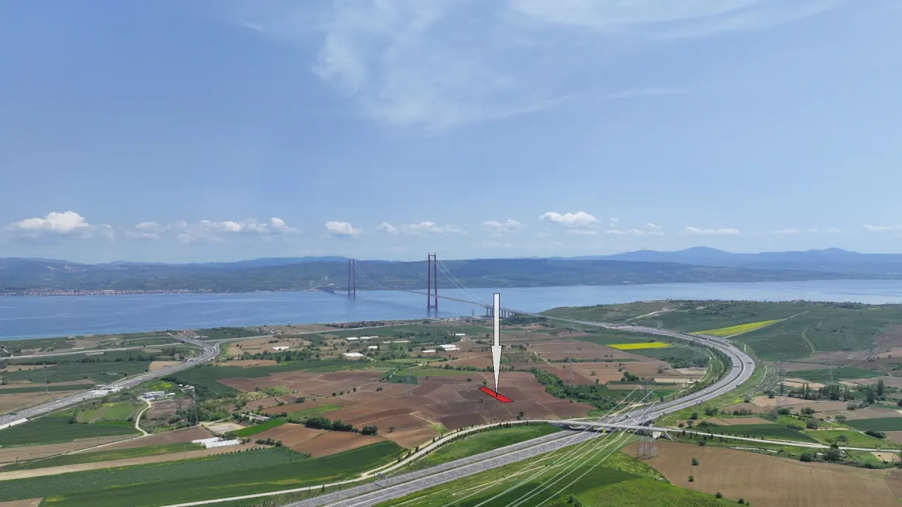 GELİBOLU SÜTLÜCEDE 3,124m2 KÖPRÜ MANZARALI YATIRIM FIRSATI - görsel 13