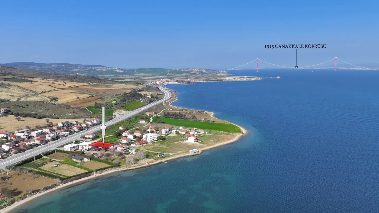 ÇANAKKALE GELİBOLU BURHANLI'DA 591m2 SATILIK ARSA - görsel 8