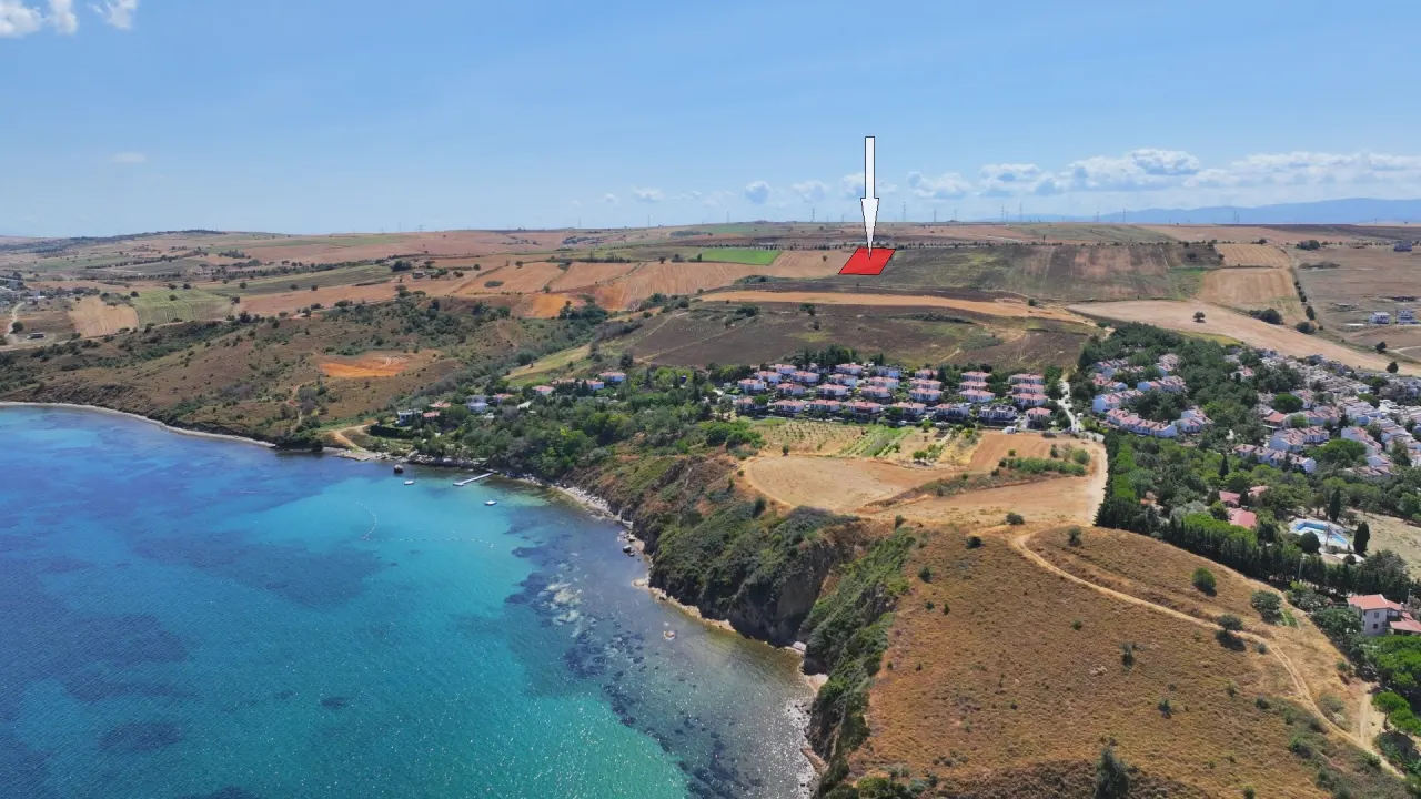 ÇANAKKALE GELİBOLU GÜNEYLİDE ANA YOLA CEPHE DENİZ MANZARALI 9,213m2 TARLA - görsel 7