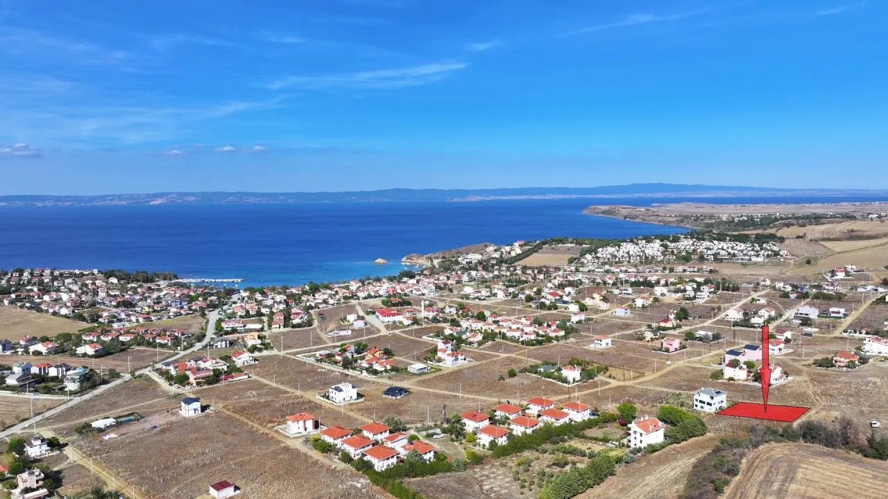 ÇANAKKALE GELİBOLU GÜNEYLİ'DE DENİZ MANZARALI 700m2 ARSA - görsel 7