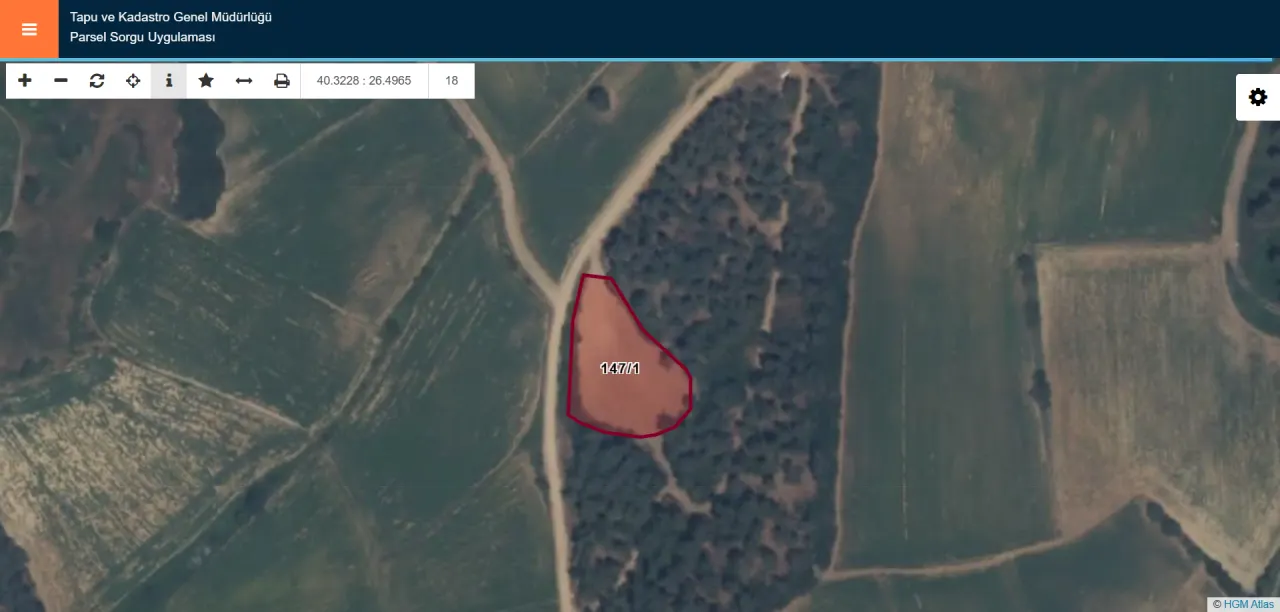 ÇANAKKALE GELİBOLU PAZARLI'DA KÖYE YAKIN MESAFEDE 2,050m2 TARLA - görsel 13